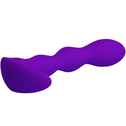 ANAL-VIBRATOR - 12 VIBRATIONSMODI - LILA - Analplug