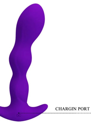 ANAL-VIBRATOR - 12 VIBRATIONSMODI - LILA - Analplug