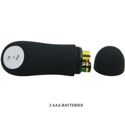 ANALPLUG AUS SILIKON EXTRA STIMULATION UND 12 VIBRATIONSMODI - Analplug