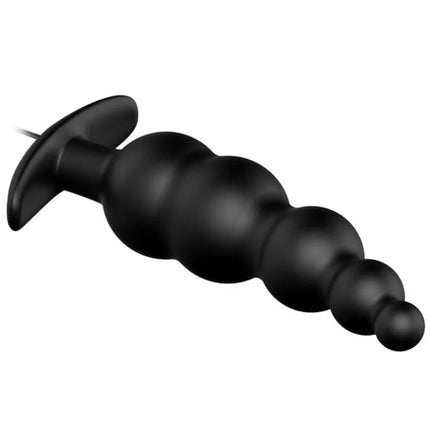ANALPLUG AUS SILIKON EXTRA STIMULATION UND 12 VIBRATIONSMODI - Analplug