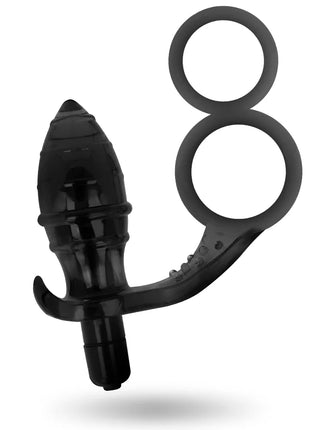 ANALPLUG MIT DOPPELTEM RING - Analplug