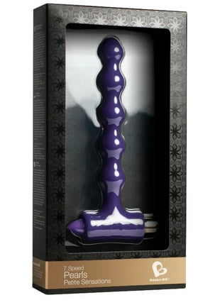 ANALPLUG MIT VIBRATION UND RIVERLES PETITE SENSATIONS PERLEN - Analkugeln