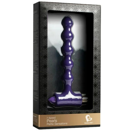 ANALPLUG MIT VIBRATION UND RIVERLES PETITE SENSATIONS PERLEN - Analkugeln