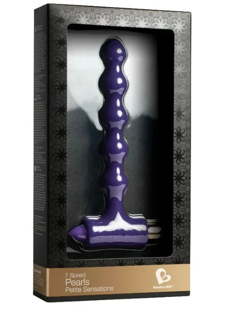 ANALPLUG MIT VIBRATION UND RIVERLES PETITE SENSATIONS PERLEN - Analkugeln