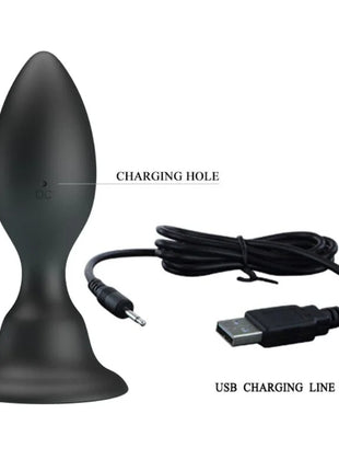 ANALSTECKER MIT VIBRATION - MIT FERNBEDIENUNG - Analplug