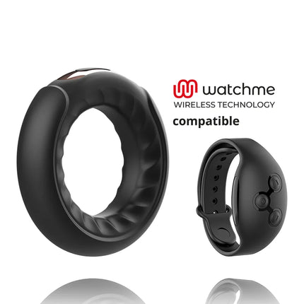 ANBIGUO - Adrianos 7-Modi-Ring: Wireless für Paare - Penisring mit Vibration