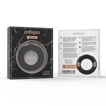 ANBIGUO - Adrianos 7-Modi-Ring: Wireless für Paare - Penisring mit Vibration