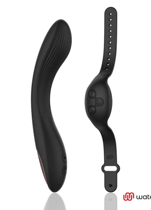 ANNE’S DESIRE - CURVE FERNBEDIENUNGSTECHNOLOGIE EIN WATCHME SCHWARZ - G-Punkt-Vibrator