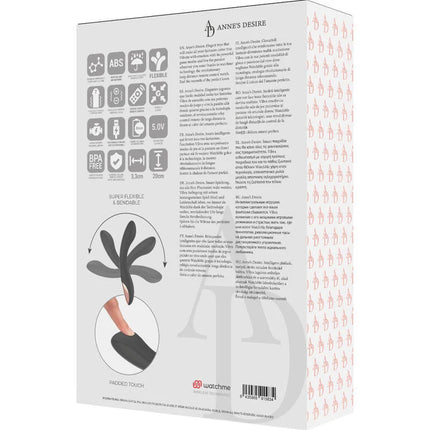 ANNE’S DESIRE - CURVE FERNBEDIENUNGSTECHNOLOGIE EIN WATCHME SCHWARZ - G-Punkt-Vibrator