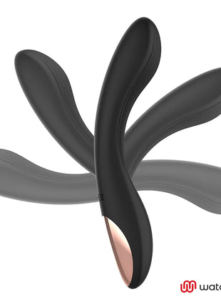 ANNE’S DESIRE - CURVE FERNBEDIENUNGSTECHNOLOGIE EINE WATCHME SCHWARZ / GOLD - G-Punkt-Vibrator