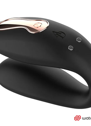 ANNE’S DESIRE - DUAL PLEASURE TECNOLOG A WATCHME - SCHWARZ/GOLD - Paar-Vibrator
