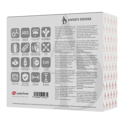 ANNE’S DESIRE - DUAL PLEASURE - WATCHME - Paar-Vibrator