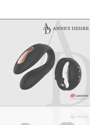 ANNE’S DESIRE - DUAL PLEASURE - WATCHME - Paar-Vibrator