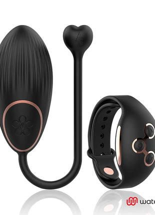 ANNE’S DESIRE - EGG FERNBEDIENUNGSTECHNOLOGIE WATCHME SCHWARZ/GOLD - Vibrierendes Ei