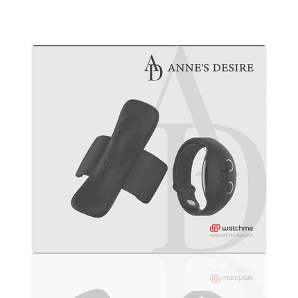 ANNE’S DESIRE - PANTY PLEASURE TECNOLOG A WATCHME BLACK - Minivibrator