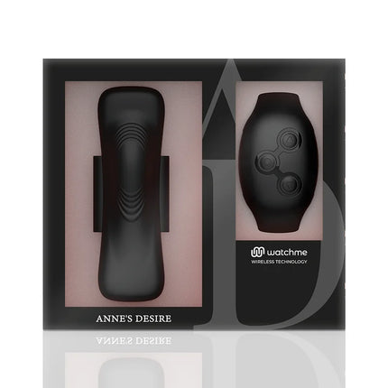 ANNE’S DESIRE - PANTY PLEASURE TECNOLOG A WATCHME BLACK - Minivibrator