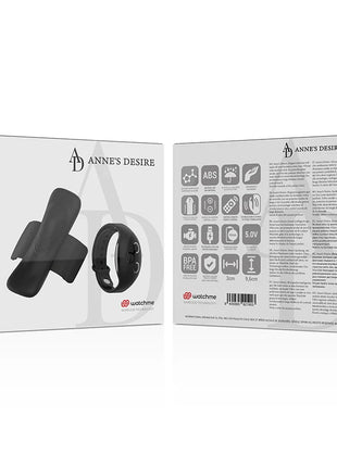 ANNE’S DESIRE - PANTY PLEASURE TECNOLOG A WATCHME BLACK - Minivibrator
