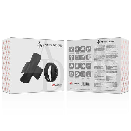 ANNE’S DESIRE - PANTY PLEASURE TECNOLOG A WATCHME BLACK - Minivibrator