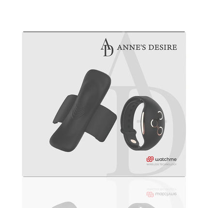 ANNE’S DESIRE - PANTY PLEASURE TECNOLOG A WATCHME SCHWARZ/GOLD - Minivibrator