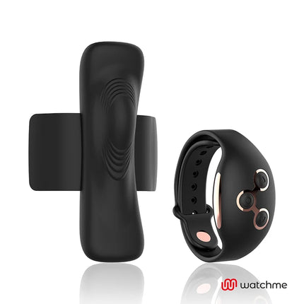 ANNE’S DESIRE - PANTY PLEASURE TECNOLOG A WATCHME SCHWARZ/GOLD - Minivibrator