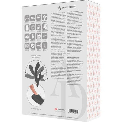 ANNE’S DESIRE - RABBIT FERNBEDIENUNGSTECHNOLOGIE EIN WATCHME SCHWARZ - Rabbit-Vibratoren