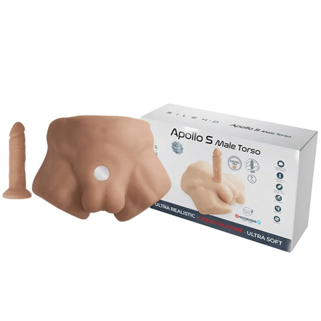Apollo Karamell Torso - Realistisch & Flexibel - Puppen in echter Größe