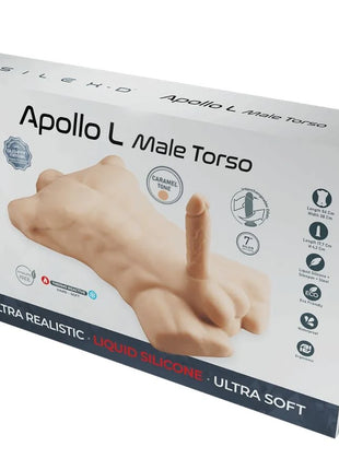 ApolloReal: Flexibler Karamell-Torso mit lebensechtem Gefühl - Puppen in echter Größe