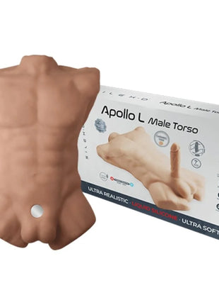 ApolloReal: Flexibler Karamell-Torso mit lebensechtem Gefühl - Puppen in echter Größe
