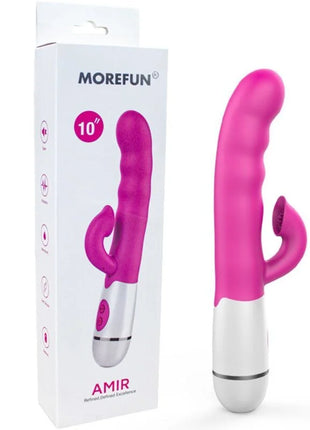 ARMONY - AMIR MULTIFUNKTIONSVIBRATOR MIT STIMULIERENDER ZUNGE 16 GESCHWINDIGKEITEN ROSA - Vibrierende Rotatoren