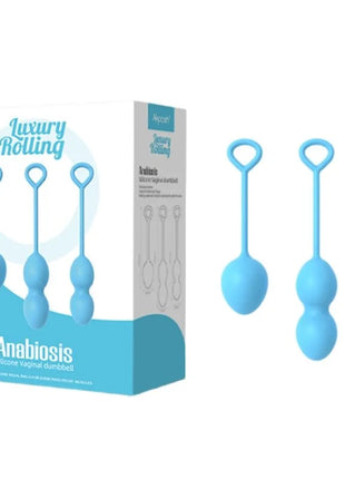 ARMONY - ANABIOSIS VAGINALHANTEL 3 STUFEN BLAU - Chinesische Bälle