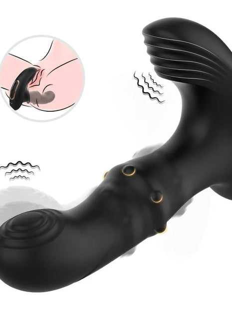 ARMONY - ANAL-PROSTATA-VIBRATOR MIT FERNBEDIENUNG SCHWARZ