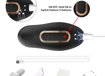 ARMONY - ANAL-PROSTATA-VIBRATOR MIT FERNBEDIENUNG SCHWARZ