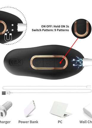 ARMONY - ANAL-PROSTATA-VIBRATOR MIT FERNBEDIENUNG SCHWARZ