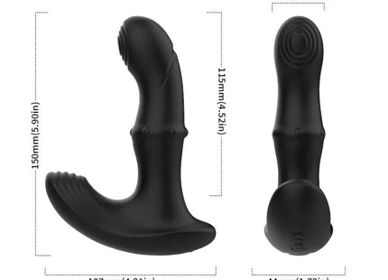 ARMONY - ANAL-PROSTATA-VIBRATOR MIT FERNBEDIENUNG SCHWARZ