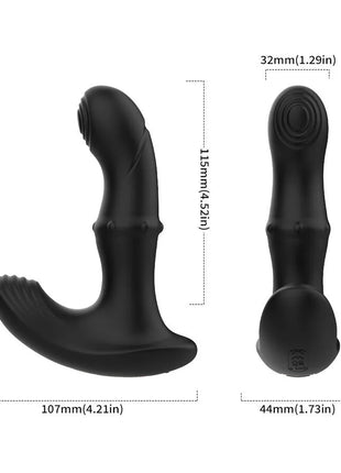 ARMONY - ANAL-PROSTATA-VIBRATOR MIT FERNBEDIENUNG SCHWARZ