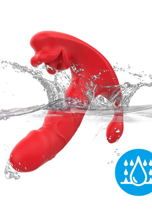 ARMONY - ANALVIBRATOR PANTY C UND G-SPOT STIMULATOR FERNBEDIENUNG ROT