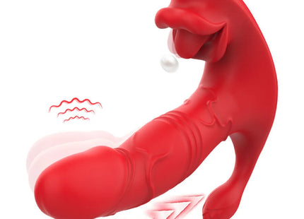 ARMONY - ANALVIBRATOR PANTY C UND G-SPOT STIMULATOR FERNBEDIENUNG ROT