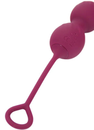 ARMONY - BLOSSOMS VAGINAL HANTEL VIBRATION FERNBEDIENUNG 10 VIBRATIONEN DUNKELROT