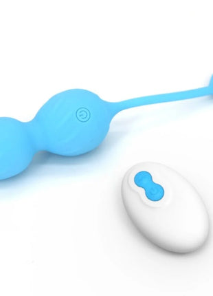 ARMONY - BLOSSOMS VAGINAL HANTEL VIBRATION FERNBEDIENUNG 10 VIBRATIONEN BLAU