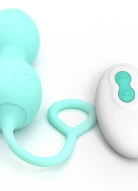 ARMONY - BLOSSOMS VAGINAL HANTEL VIBRATION FERNBEDIENUNG 10 VIBRATIONEN GRÜN