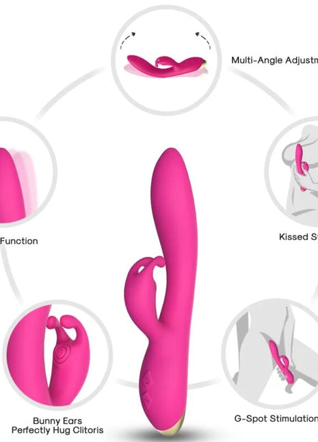 ARMONY - BONNIE VIBRATOR KANINCHEN FUCHSIA