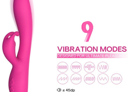 ARMONY - BONNIE VIBRATOR KANINCHEN FUCHSIA