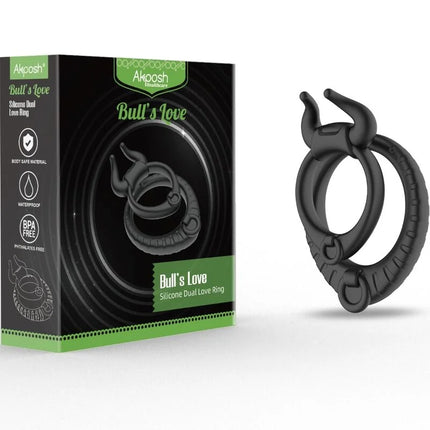 ARMONY - BULL’S PASION RING SCHWARZ - Penisring ohne Vibration