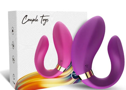 ARMONY - CRESCENT VIBRATOR FÜR PAARE FERNBEDIENUNG LILA
