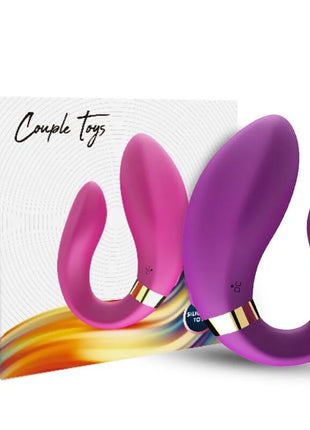 ARMONY - CRESCENT VIBRATOR FÜR PAARE FERNBEDIENUNG LILA