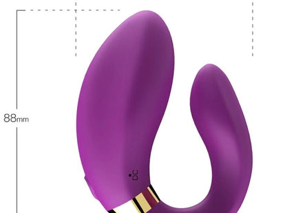 ARMONY - CRESCENT VIBRATOR FÜR PAARE FERNBEDIENUNG LILA