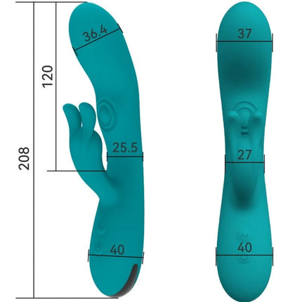 ARMONY - DANCING BUNNY VIBRATOR RABBIT 10 GESCHWINDIGKEITEN GRÜN