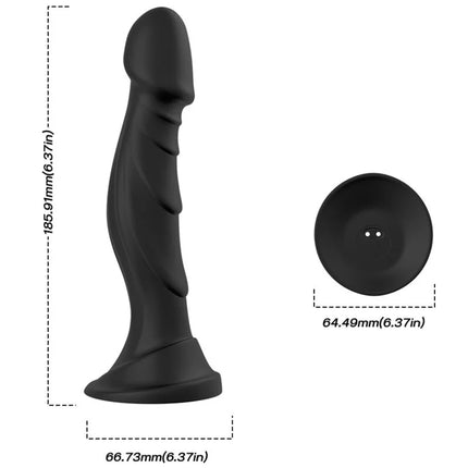 ARMONY - DILDO VIBRATOR & ANAL PLUG FERNBEDIENUNG SCHWARZ - Anal-Vibratoren