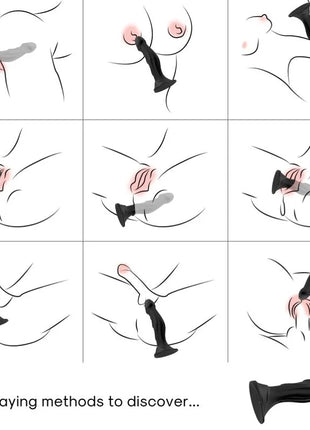 ARMONY - DILDO VIBRATOR & ANAL PLUG FERNBEDIENUNG SCHWARZ - Anal-Vibratoren