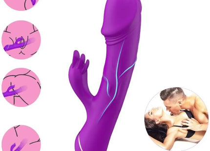 ARMONY - DILDO VIBRATOR KANINCHEN SILIKON LILA